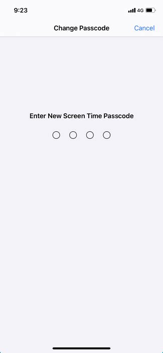 how to know a screen time passcode