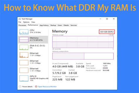 how to know ddr of ram laptop