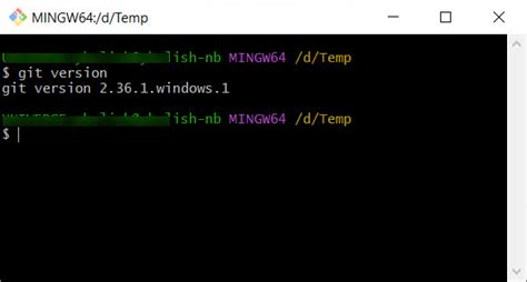 how to know git version in cmd