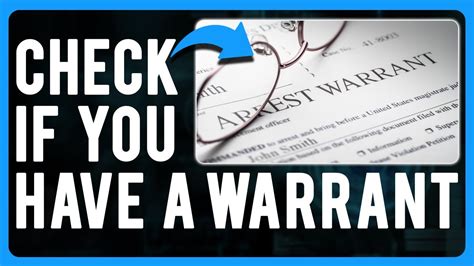 how to know if a cop has a warrant