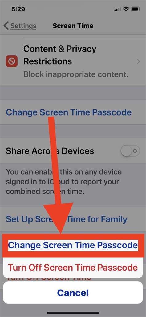 how to know iphone screen time passcode