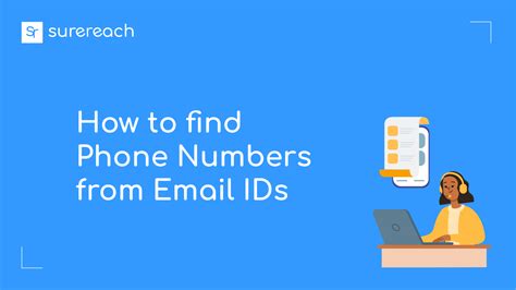 how to know mobile number from email id