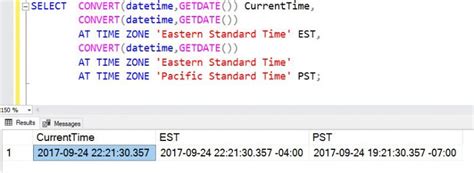How To Know The Time Zone Of Sql Server