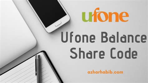 how to know ufone balance code