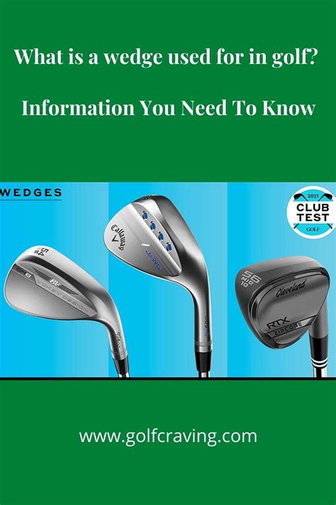 How To Know When To Use A Wedge
