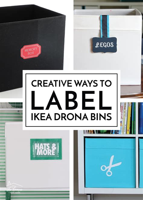 How To Label Ikea Boxes