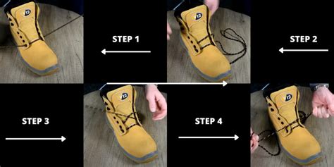 How To Lace Work Boots With Hooks