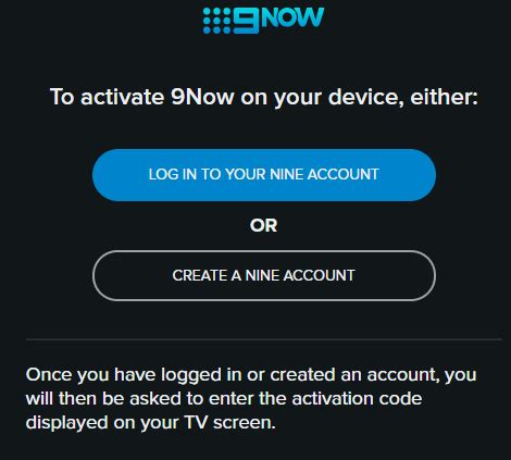 how to launch 9now on your tv