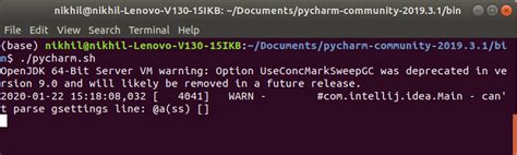 how to launch pycharm from linux terminal