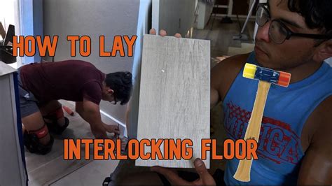 How To Lay Interlocking Floor Tiles