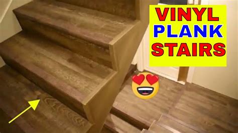 how to lay vinyl flooring on steps