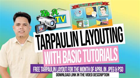 how to layout a tarpaulin