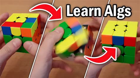 how to learn algorithms faster rubik's cube