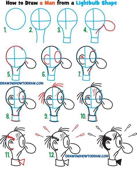 How To Learn Cartoon Drawing Step By Step