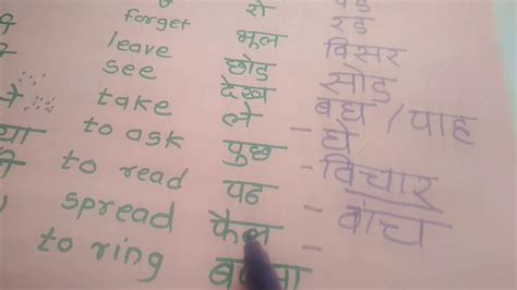 how to learn marathi answers fast in english
