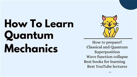How To Learn Quantum Mechanics From Scratch
