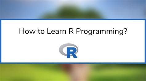 how to learn r programming effectively