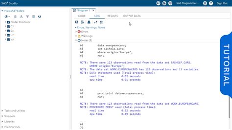 how to learn sas programming