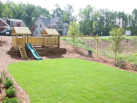 How To Level Backyard For Playset