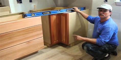 How To Level Existing Kitchen Base Cabinets
