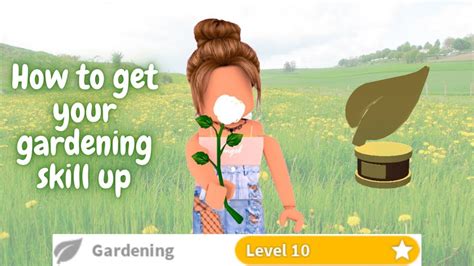 how to level up garden in bloxburg