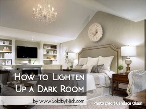 How To Lighten Up A Dark Master Bedroom
