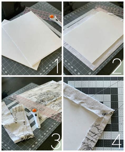 How To Line Box With Fabric