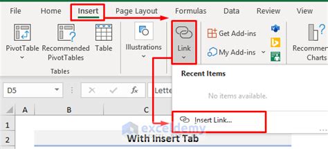 how to link a pdf to an excel file