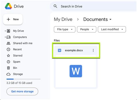 how to link a word document to google docs