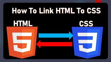 how to link html and css