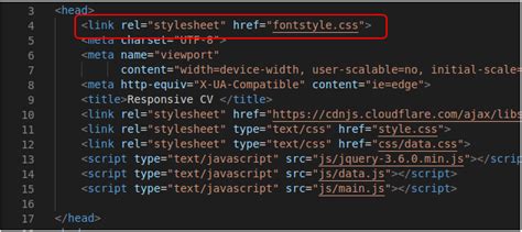 how to link html css and javascript file