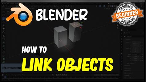 How To Link Objects In Blender