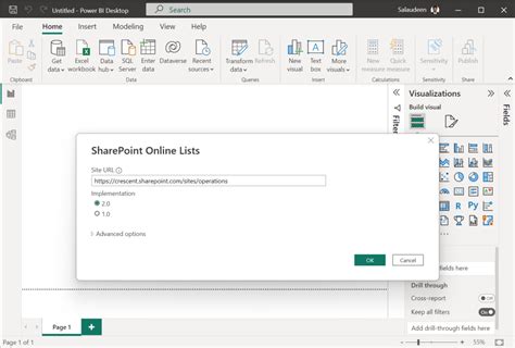 how to link power bi with sharepoint