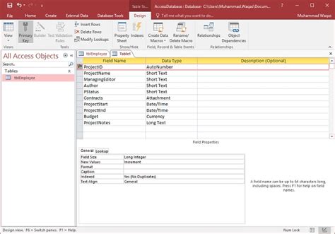 How To Link Tables In Access Using Primary Key