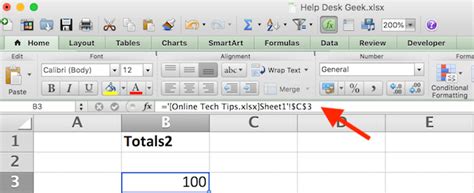 how to link text cells in excel between sheets