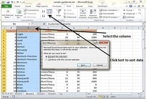 how to link two cells in excel for sorting