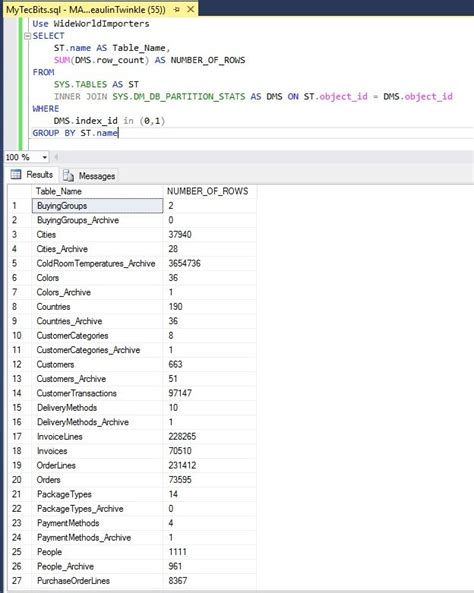 How To List All Tables In Sql Developer