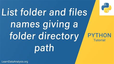 How To List File In Folder Python