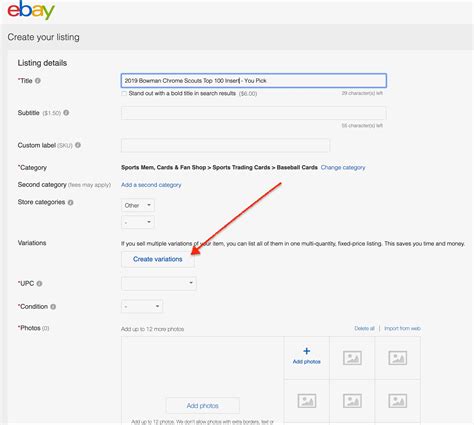 How To List Items In Ebay