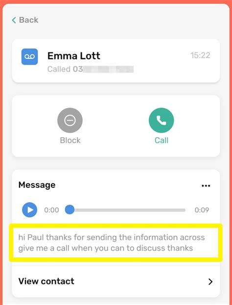 how to listen to voicemail messages on android