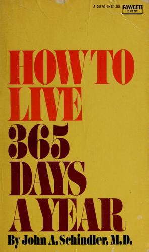 how to live 365 days a year book