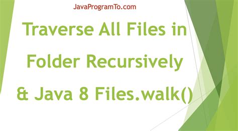How To Load All Files In A Folder In Java