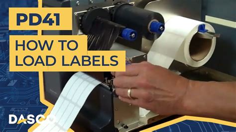 How To Load Intermec Label Printer