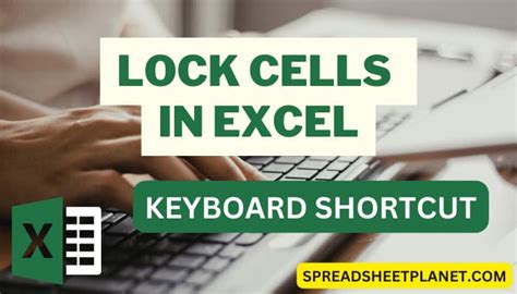 how to lock a cell in a formula in excel shortcut