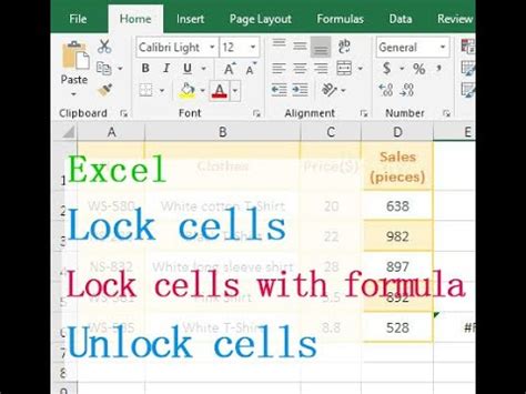 How To Lock A Cell In Excel Based On Condition