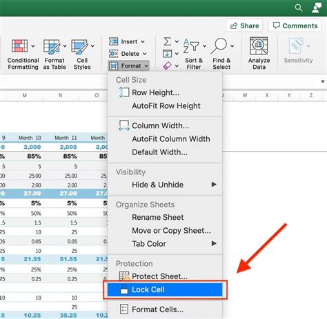 How To Lock A Cell In Excel On Windows