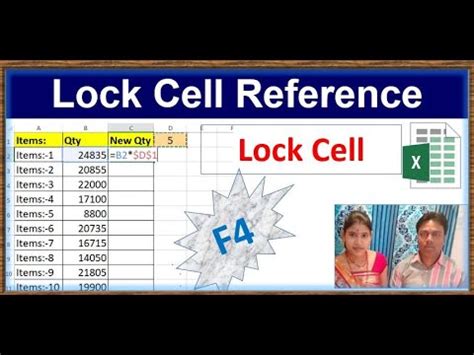 How To Lock A Cell In Excel To Multiply