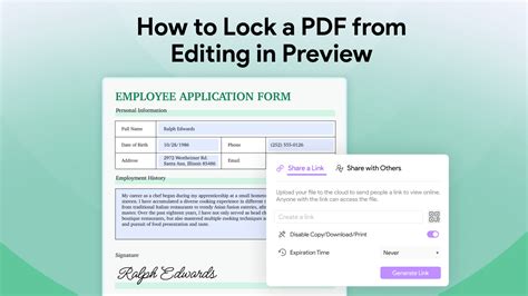 How To Lock A Pdf From Editing Or Copying