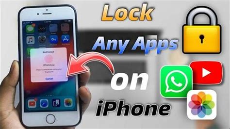 How to lock apps on iphone ios 8.3 (NO JAILBREAK) YouTube