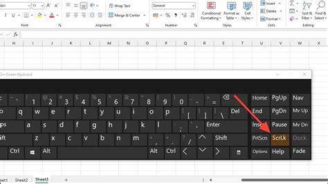 how to lock button in excel